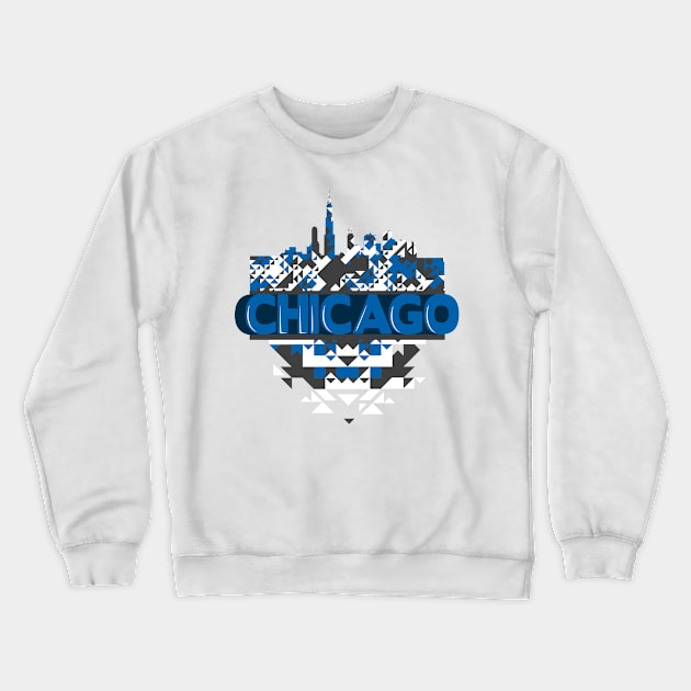 Chicago Crewneck Sweatshirt by archylife